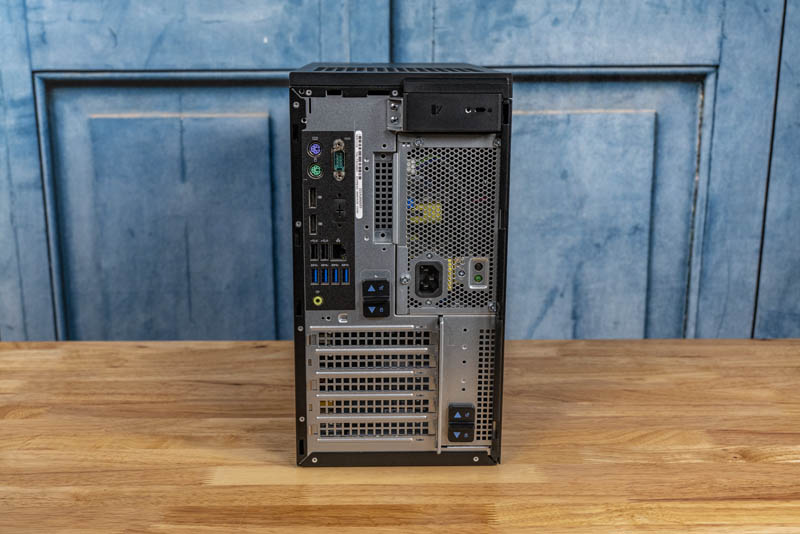 Dell EMC PowerEdge T40 Rear Overview