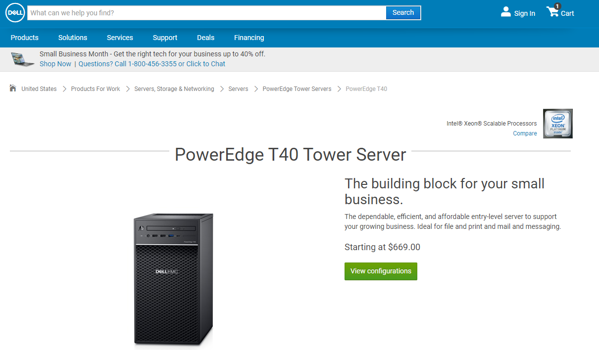 Dell EMC PowerEdge T40 Review A Cheap Server - Page 3 of 3 - ServeTheHome
