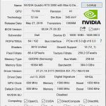 Dell Precision 7550 GPUz