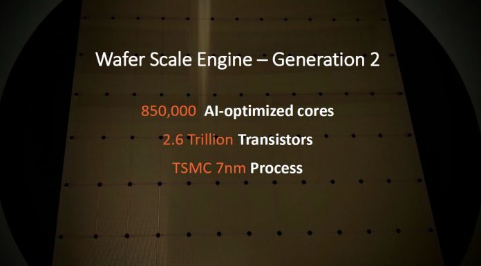 Cerebras Wafer Scale Engine 2 WSE-2 at Hot Chips 33 Hot Chips 32 Cerebras WSE Gen2