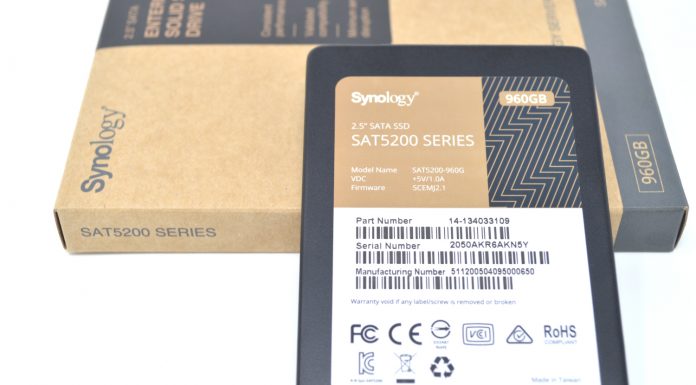 Synology SAT5200-960G Review Entering the SSD Market SAT5200 960GB