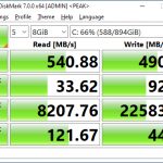 SAT5200 960GB CrystalDiskMark 8GB