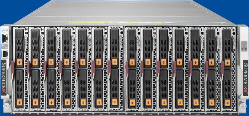 Supermicro SBE 414E Front