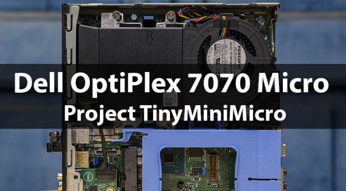 Dell OptiPlex 7070 Micro Project TinyMiniMicro Guide and Review Dell OptiPlex 7070 Micro TMM Cover
