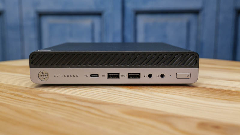 HP EliteDesk 705 G4 Mini Front