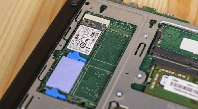 What Are Host Memory Buffer or HMB NVMe SSDs Lenovo ThinkCentre M720q Toshiba BG3 NVMe SSD