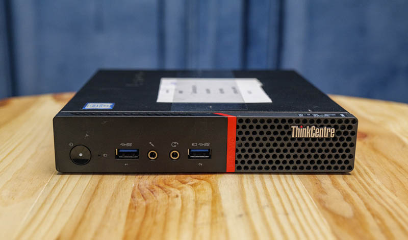 Lenovo ThinkCentre M900 Tiny Front