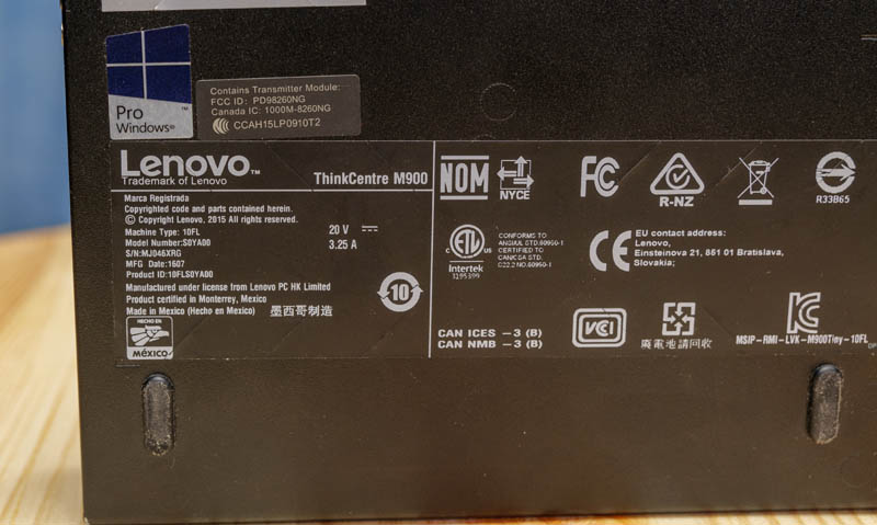 Lenovo ThinkCentre M900 Tiny Windows 10 Pro Sticker