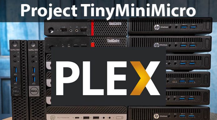 STH Project TinyMiniMicro the Plex Server Setup Guide Project TinyMiniMicro Plex Setup Guide Cover