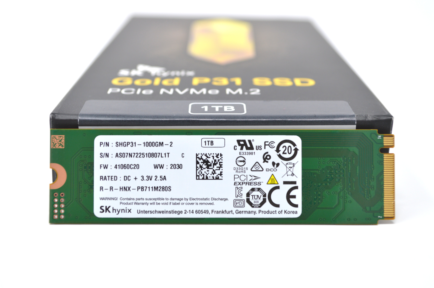 Funcionar Alergia Morgue SK Hynix Gold P31 1TB NVMe SSD Review - ServeTheHome