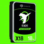 Seagate Exos X18 18TB Angle View