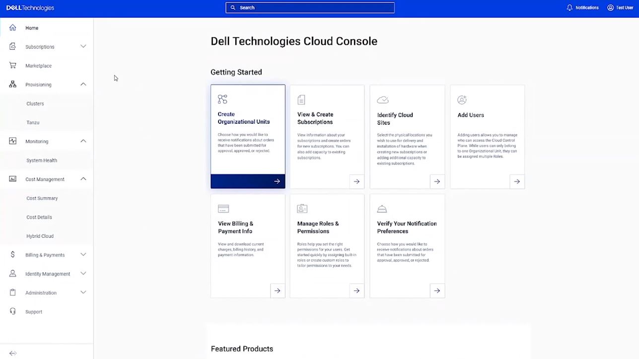 Dell Technologies Cloud Console Project Apex 1