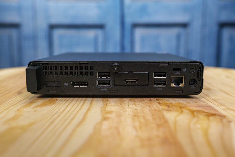 HP ProDesk 400 G4 Mini Rear