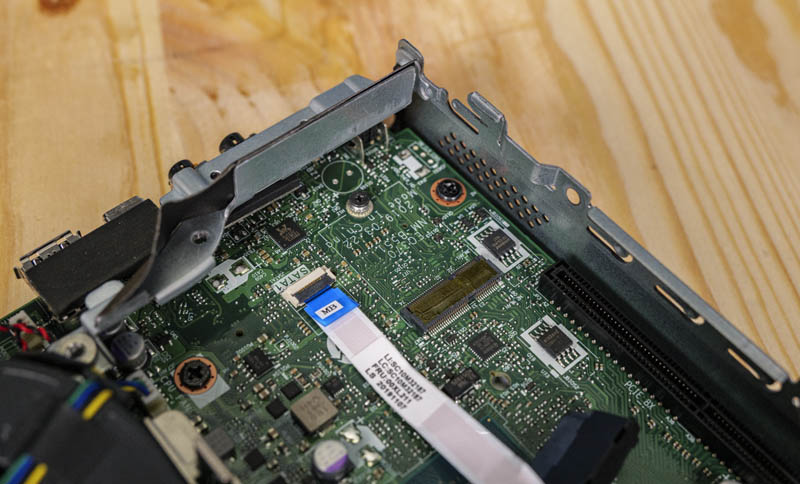 Lenovo ThinkCentre M920q Tiny Internal View WiFi M2