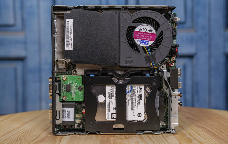 Lenovo ThinkCentre M920q Tiny Internal View W HDD