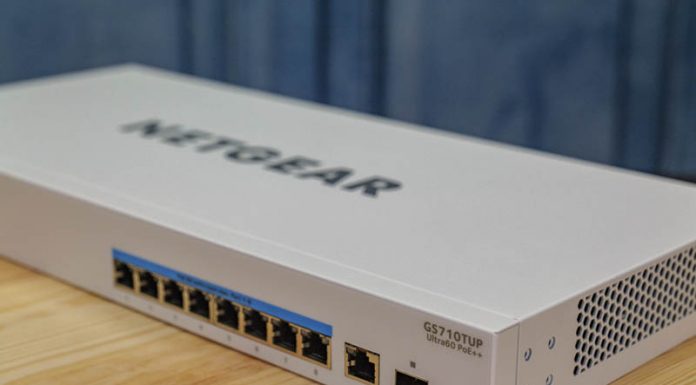 Netgear GS710TUP 10-port Ultra60 60W POE++ Switch Review Netgear GS710TUP Cover