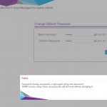 Netgear WebGUI Login Change Password