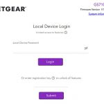 Netgear WebGUI Login Without Reg