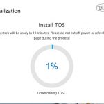 TerraMaster F2 422 Install TOS