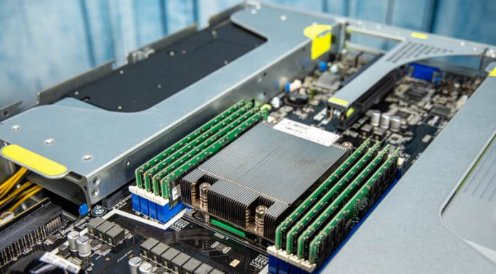 ASUS ESC4000A-E10 2U AMD EPYC GPU Server Review ASUS ESC4000A E10 AMD EPYC CPU And Memory