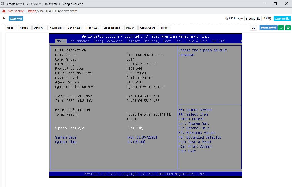 ASUS ESC4000A E10 ASMB9 HTML5 IKVM BIOS