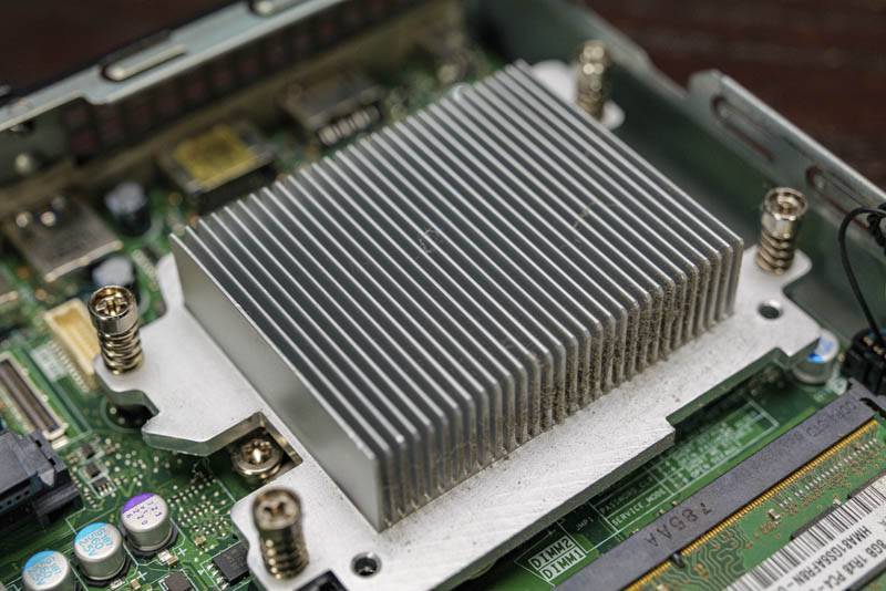 Dell Optiplex 3050 Cpu Heatsink With Dust Accumulation Servethehome