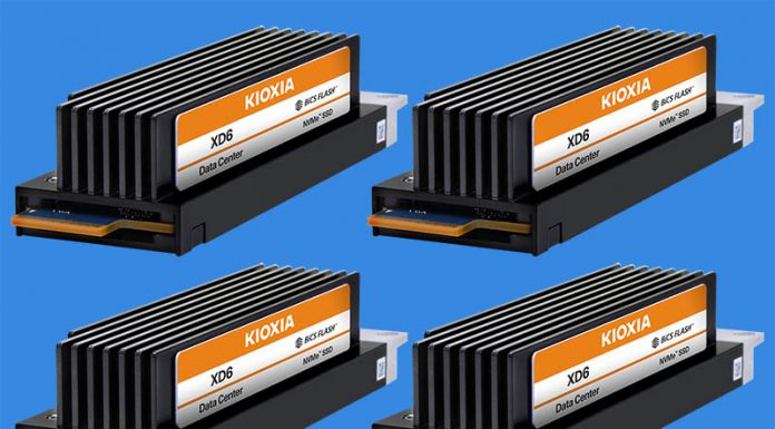 Kioxia XD6 EDSFF PCIe Gen4 NVMe SSDs for Next-Gen Cloud Storage Kioxia XD6 SSD Cover
