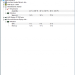 WD Black SN750 500GB HWMonitor