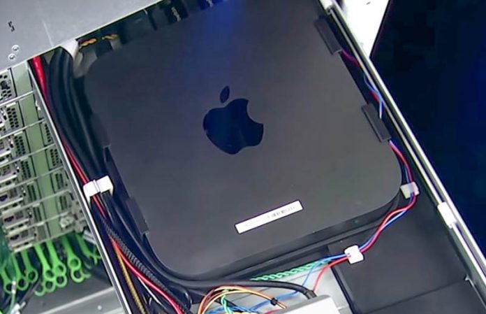 AWS EC2 Apple Mac Mini Node In Rack Cover