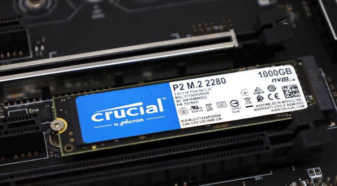 Crucial P2 1TB PCIe Gen3 NVMe M.2 SSD Review Crucial P2 1TB