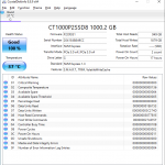 Crucial P2 1TB CrystalDiskInfo