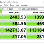 Crucial P2 1TB CrystalDiskMark 1GB