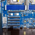 Gigabyte MZ72 HB0 PCIe Gen4 Slots And Headers