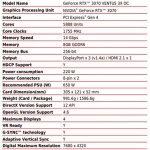 MSI RTX 3070 Ventus 3x OC Specifications