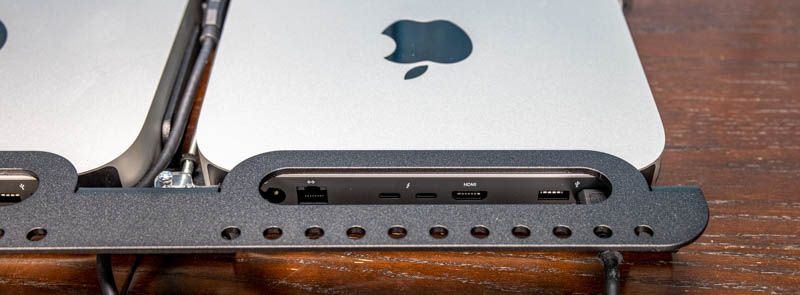 MyElectronics.nl 2x Apple Mac Mini M1 In Rack Rear