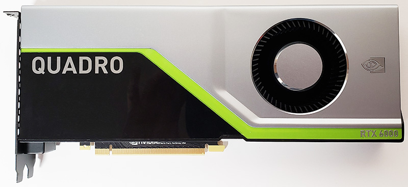 NVIDIA Quadro RTX 6000 Front