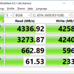 PNY CS3040 1TB CrystalDiskMark 8GB