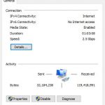 Sabrent USB To 2.5GbE NIC In Windows 2.5GbE Status