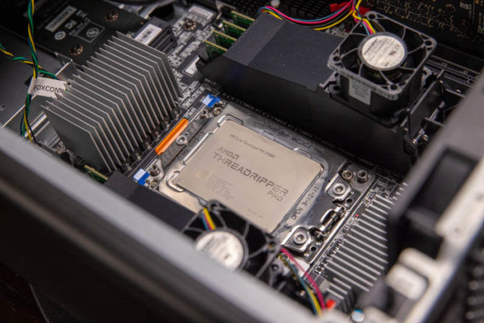 AMD Ryzen Threadripper PRO 3995WX In Socket 1