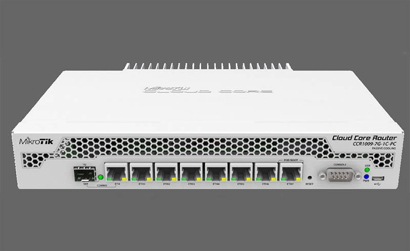 MikroTik CCR1009-7G-1C-PC Router Review - ServeTheHome