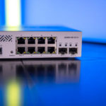 MikroTik CSS610 8G 2+IN Ports With Cover Lighting