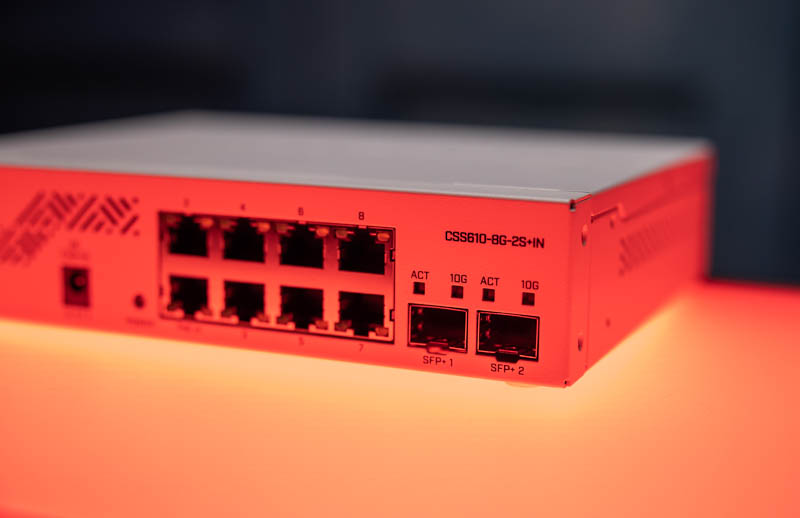 MikroTik CSS610 8G 2+IN Red Model Number