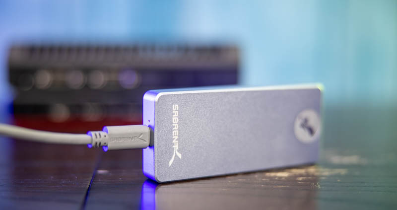 Sabrent Rocket Pro 4TB USB Type C Connected