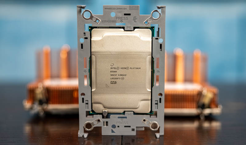 3rd Gen Intel Xeon Scalable Installed in Clip or Retention Bracket