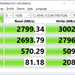 Intel 670p 2TB CrystalDiskMark 1GB