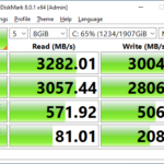 Intel 670p 2TB CrystalDiskMark 8GB