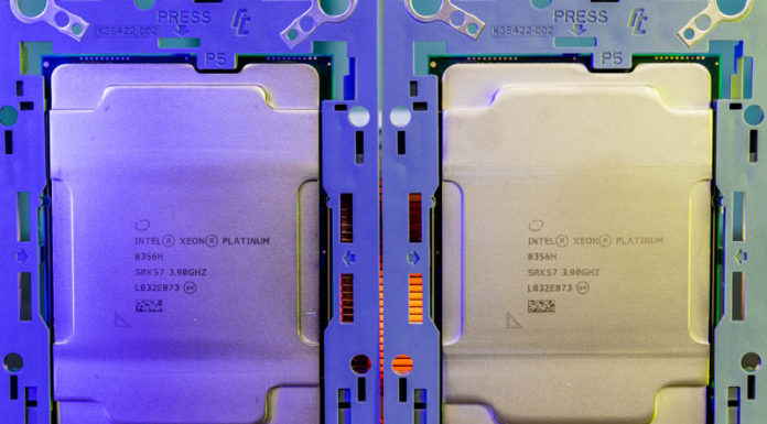 The Quiet Intel Xeon Cooper Lake Product Line Expansion Intel Xeon Platinum 8356H Close