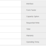 KingSpec NE 256 Specs