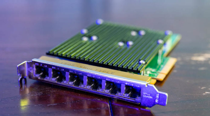 Silicom PE2G6I35-R Review 6-port Intel i350 NIC Silicom PE2G6I35 Ports