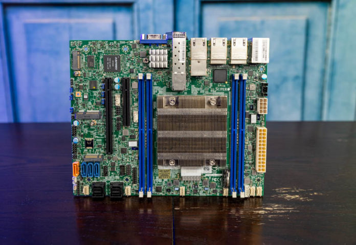 Supermicro X11SDV 4C TP8F Motherboard Overview 2